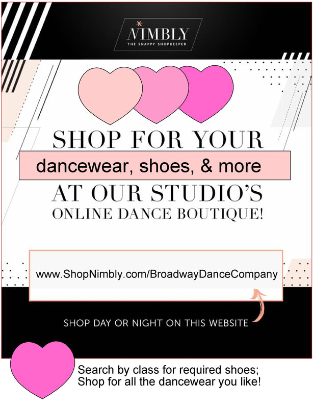broadway dance shop